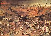 BRUEGEL, Pieter the Elder The Triumph of Death fyfg oil on canvas